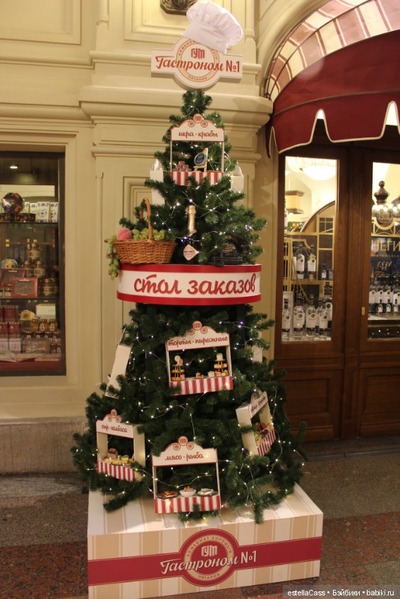 Парад ГУМовских елок — Новый год и Рождество: праздничные фото кукол