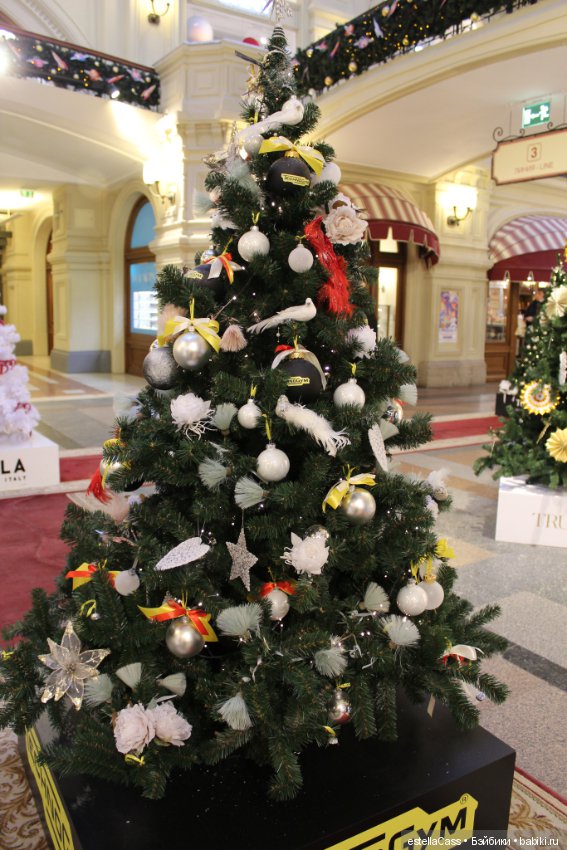 Парад ГУМовских елок — Новый год и Рождество: праздничные фото кукол