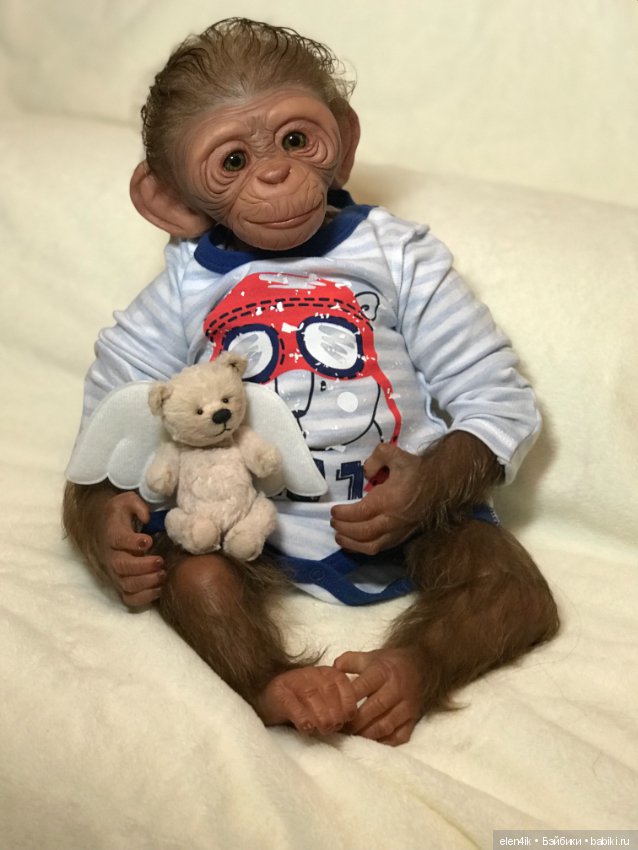 Обезьяныш Clyde от Amy Cox Ferreira (фото 3)