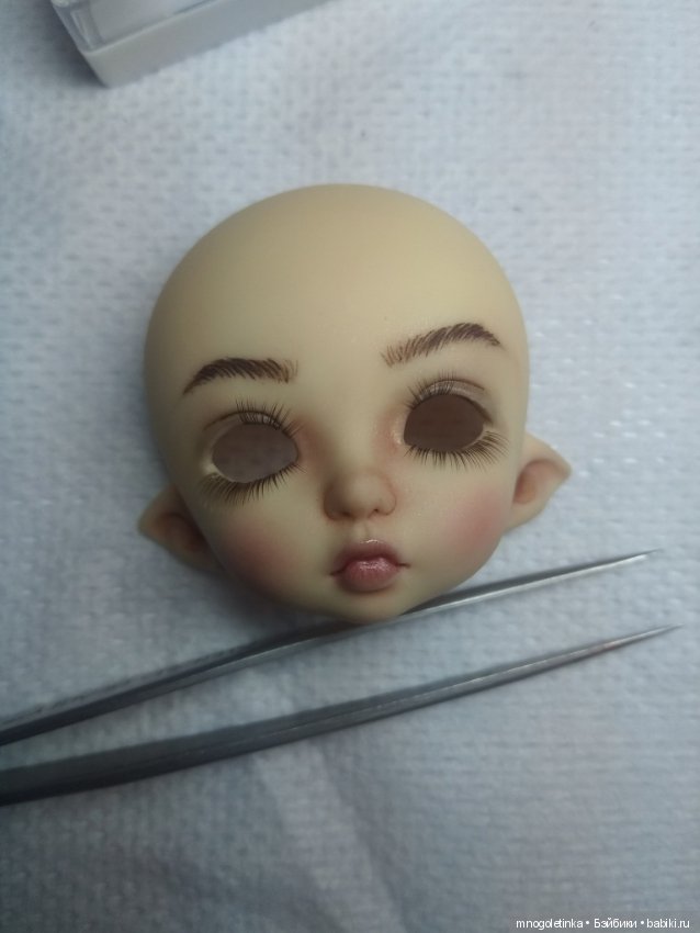 Салон Новый образ doll's ot Mnogolet Наращивание верхних ресниц