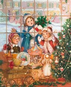 Как раньше покупали подарки - история в открытках