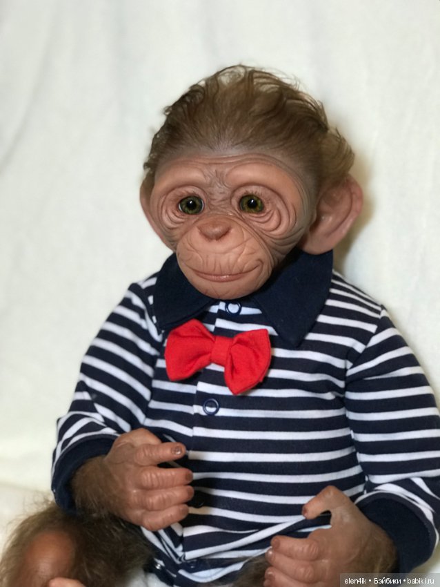 Обезьяныш Clyde от Amy Cox Ferreira (фото 8)