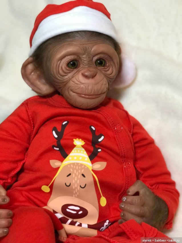 Обезьяныш Clyde от Amy Cox Ferreira (фото 2)