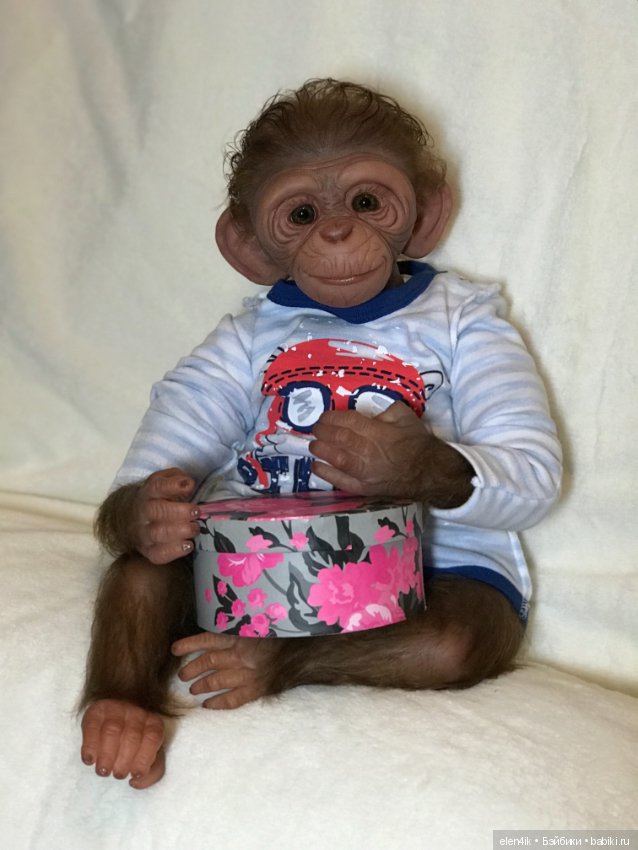 Обезьяныш Clyde от Amy Cox Ferreira (фото 6)