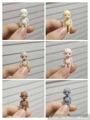 Микро бжд 3 см из Китая — Разные куклы BJD (БЖД): редкие бренды (фото 9)