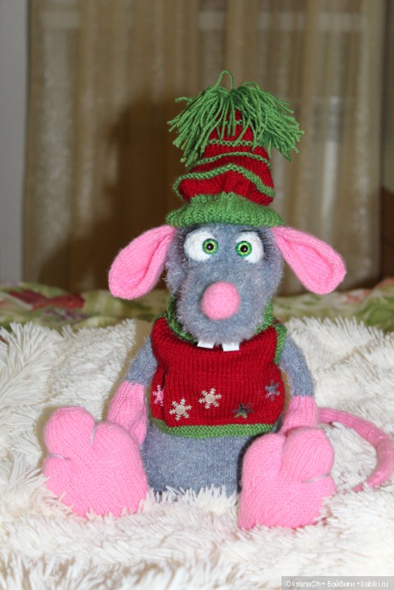 Крыс Жорж — Вязаные игрушки и амигуруми: крючком (фото 7)