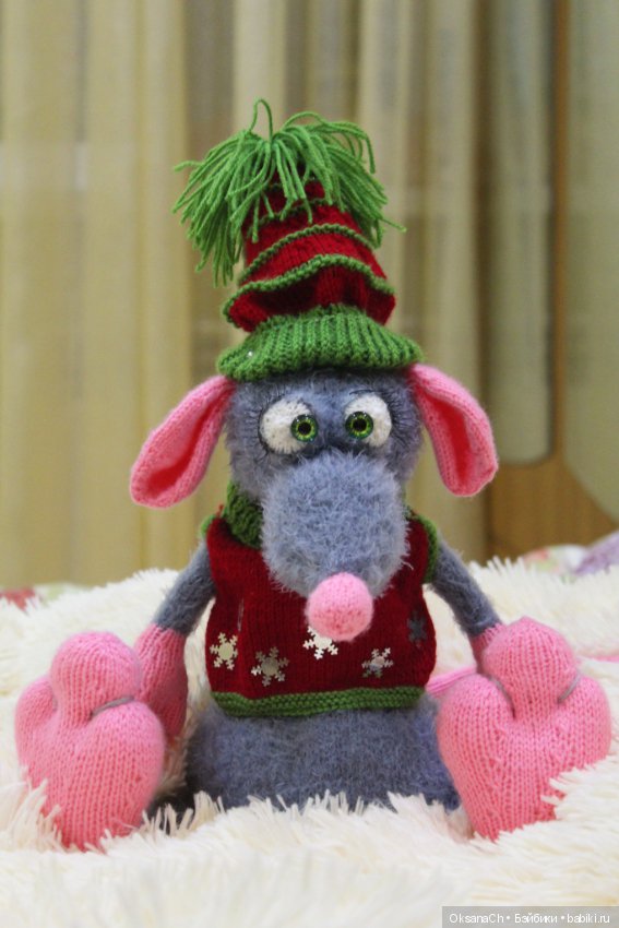 Крыс Жорж — Вязаные игрушки и амигуруми: крючком (фото 6)