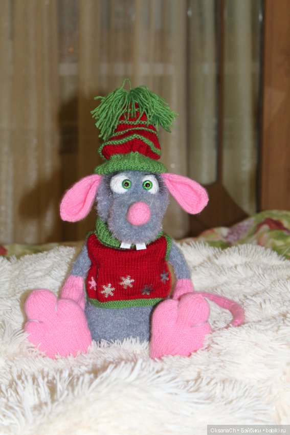 Крыс Жорж — Вязаные игрушки и амигуруми: крючком (фото 3)