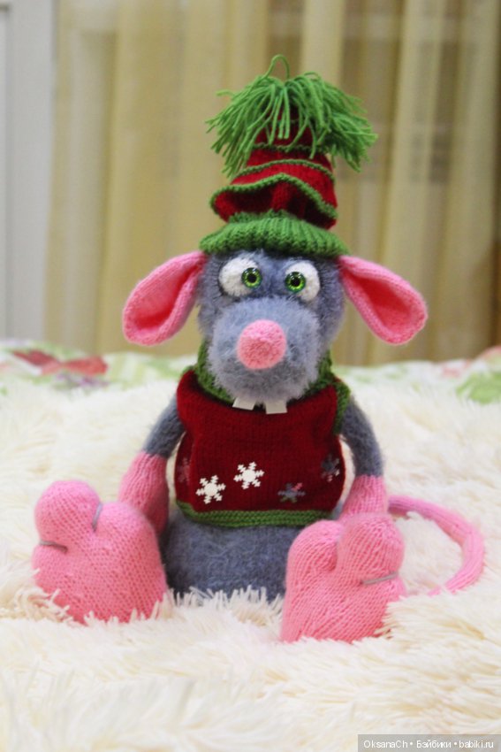 Крыс Жорж — Вязаные игрушки и амигуруми: крючком (фото 5)