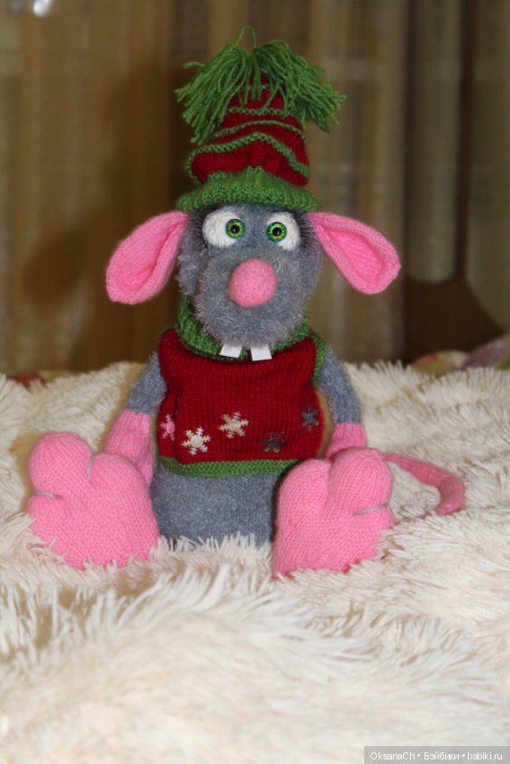 Крыс Жорж — Вязаные игрушки и амигуруми: крючком (фото 4)