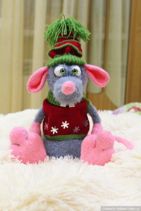 Крыс Жорж — Вязаные игрушки и амигуруми: крючком (фото 2)