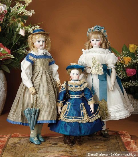 Куклы - Мамы — Антикварные куклы Jumeau (Жюмо): Tete Jumeau