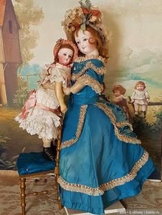 Куклы - Мамы — Антикварные куклы Jumeau (Жюмо): Tete Jumeau