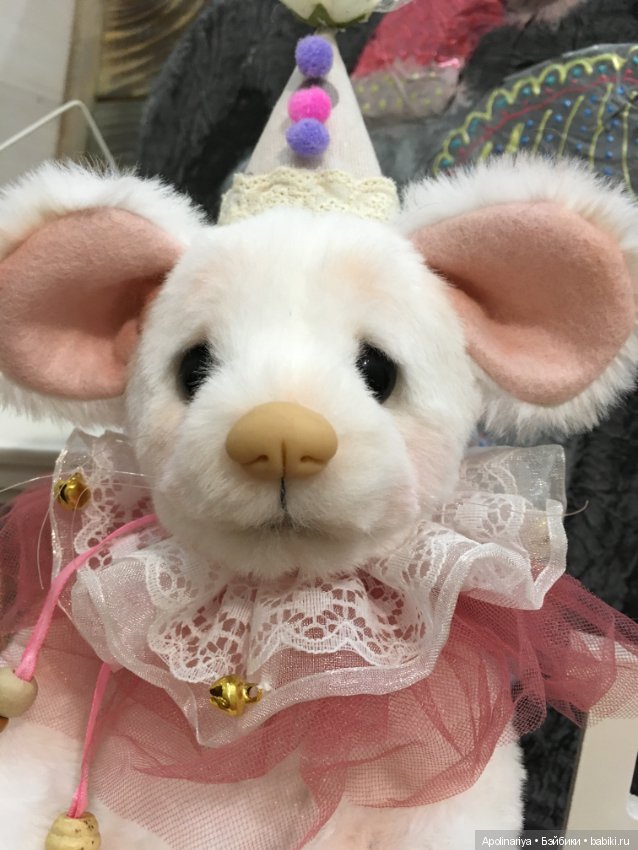 White Mouse — Авторские мишки Тедди и друзья: фото (фото 2)