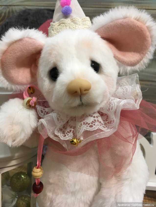 White Mouse — Авторские мишки Тедди и друзья: фото (фото 6)