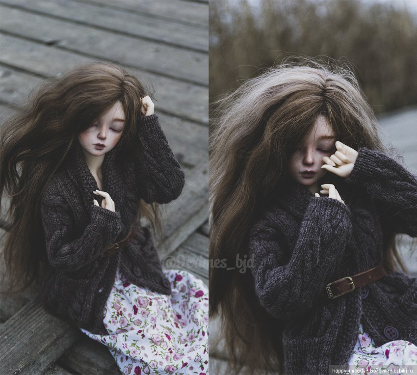 Зимняя прогулка с Вереск (Fairyland Minifee Eva)