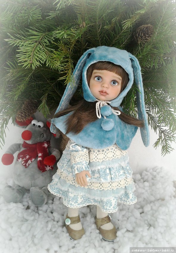 Мои новогодние девочки. ООАК кукол Паола Рейна (фото 5)