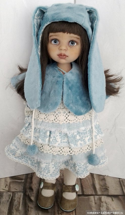 Мои новогодние девочки. ООАК кукол Паола Рейна