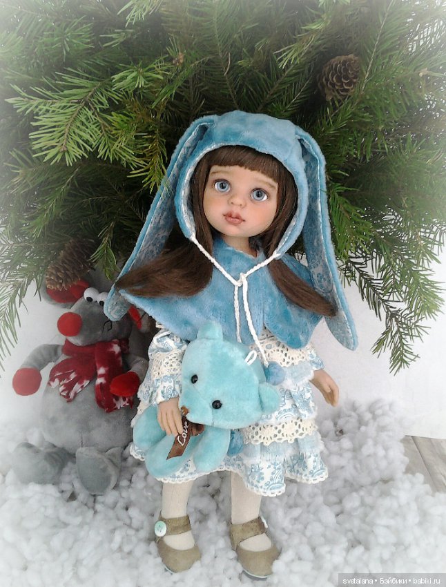 Мои новогодние девочки. ООАК кукол Паола Рейна (фото 3)