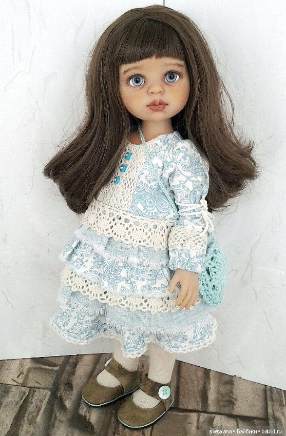 Мои новогодние девочки. ООАК кукол Паола Рейна