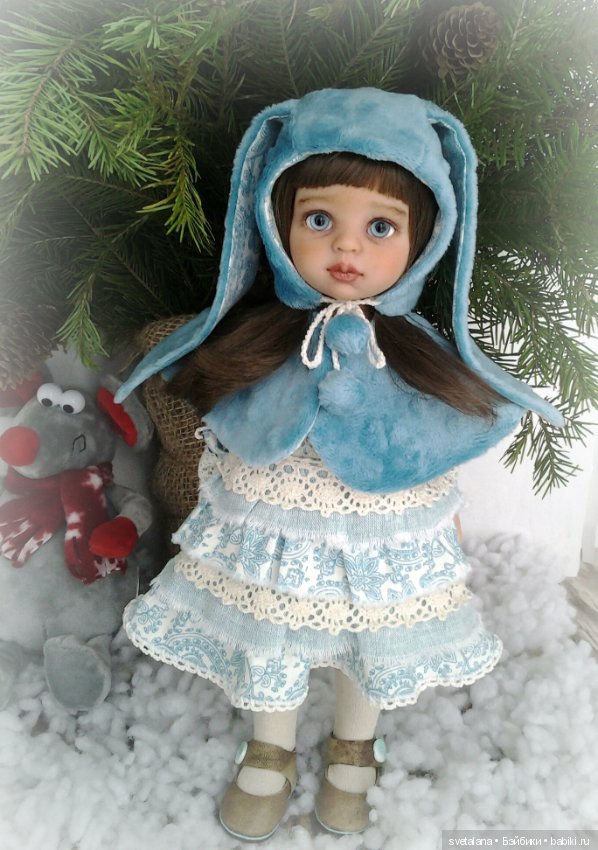 Мои новогодние девочки. ООАК кукол Паола Рейна (фото 4)