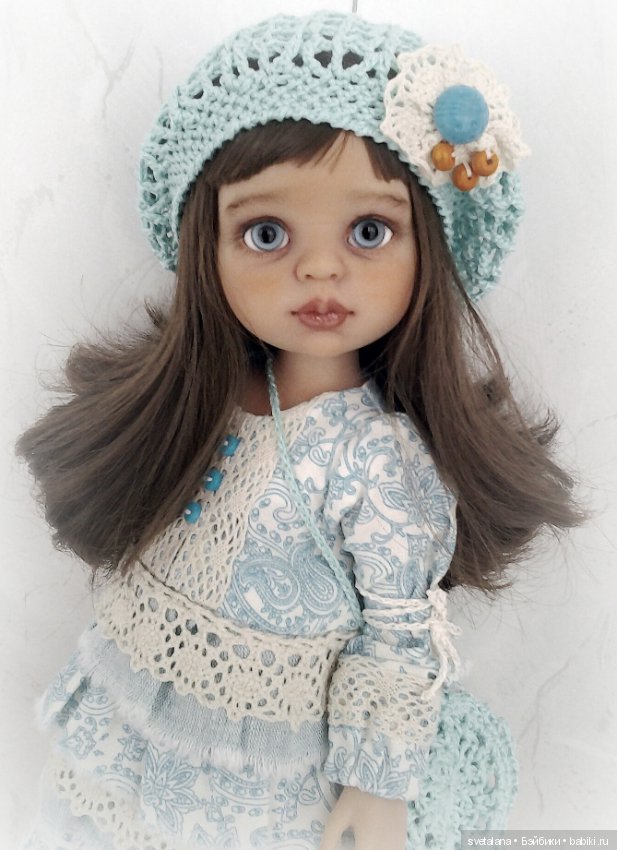 Мои новогодние девочки. ООАК кукол Паола Рейна