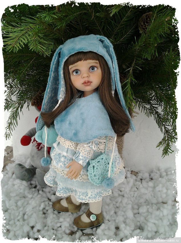 Мои новогодние девочки. ООАК кукол Паола Рейна (фото 8)