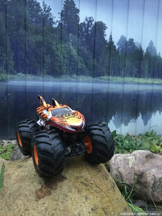 Желанный подарок дочки или монстр трак от hot wheels