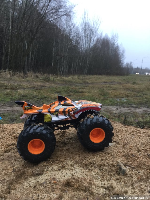 Желанный подарок дочки или монстр трак от hot wheels (фото 3)