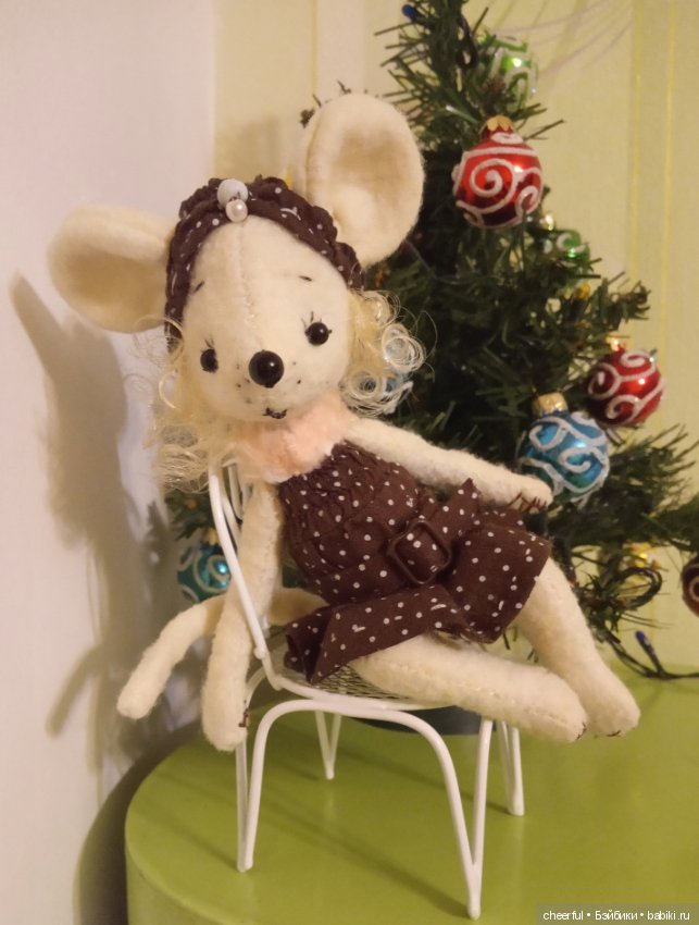 К новому году готовы — Текстильные игрушки и примитивы: кофейные