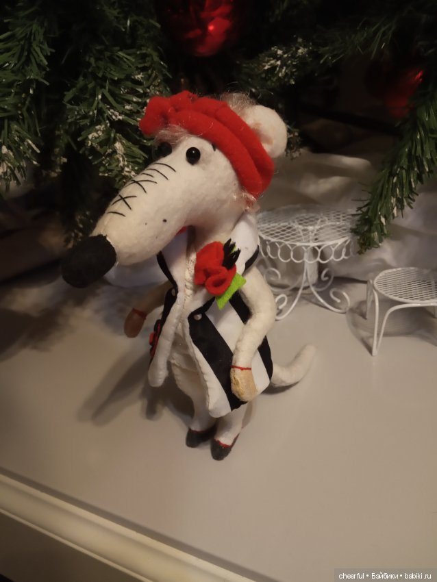 К новому году готовы — Текстильные игрушки и примитивы: кофейные (фото 7)