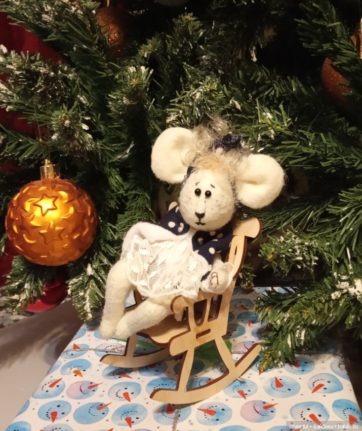 К новому году готовы — Текстильные игрушки и примитивы: кофейные (фото 6)