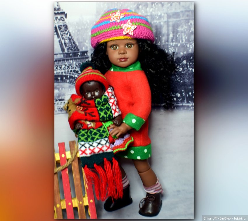 Девочка и ее кукла — Куклы Madame Alexander (Мадам Александер): винтаж (фото 2)