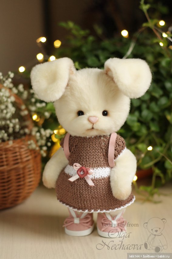 Зайка Сильвия — Авторские мишки Тедди и друзья: фото (фото 4)