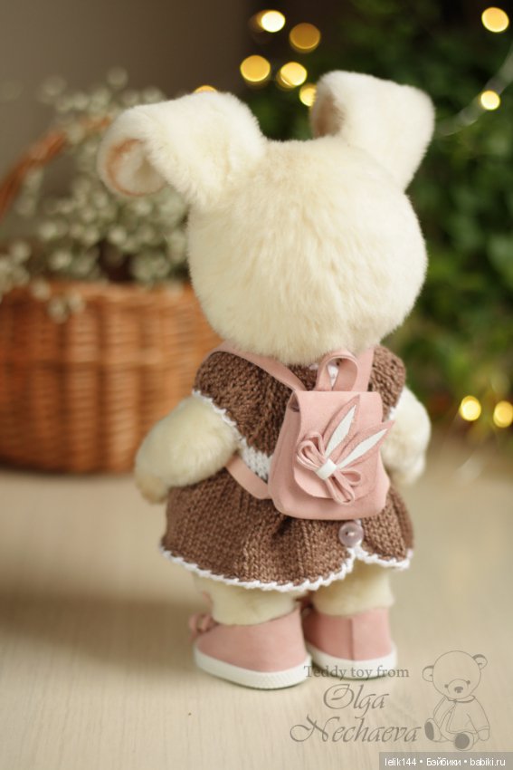 Зайка Сильвия — Авторские мишки Тедди и друзья: фото (фото 5)