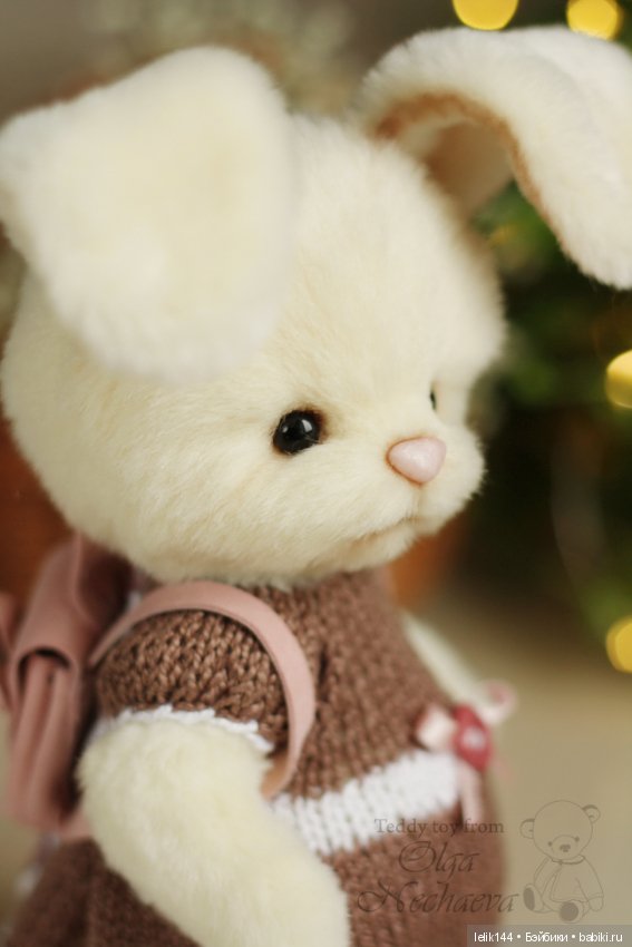 Зайка Сильвия — Авторские мишки Тедди и друзья: фото (фото 2)