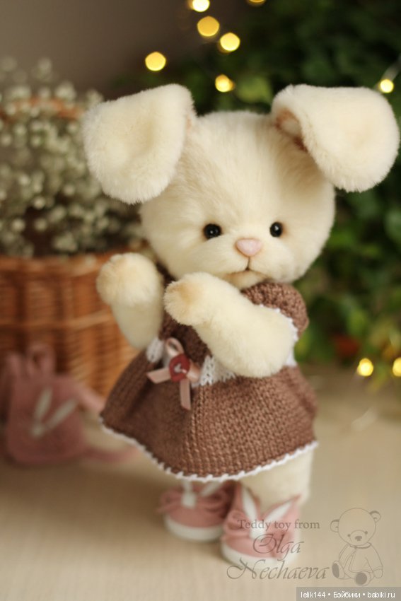 Зайка Сильвия — Авторские мишки Тедди и друзья: фото