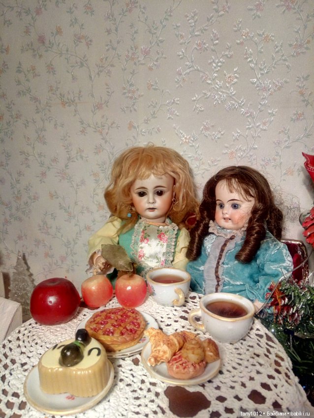 Новогодние хлопоты — Редкие антикварные куклы и реплики: воск (фото 7)