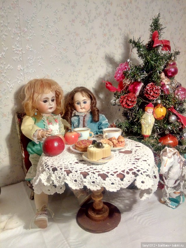 Новогодние хлопоты — Редкие антикварные куклы и реплики: воск (фото 8)