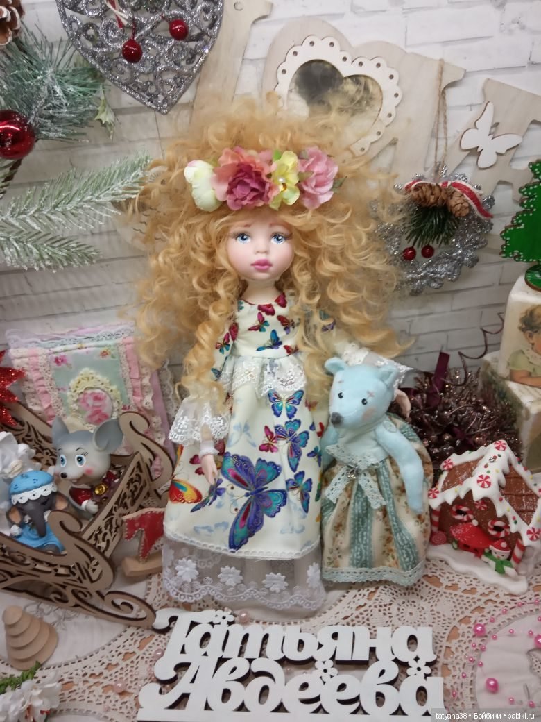 Шарнирные девочки в смешанной технике (фото 4)