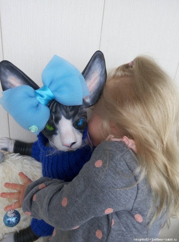 Кошка-Васенька реборн — Куклы Реборн (Reborn): работы мастеров