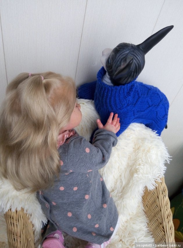 Кошка-Васенька реборн — Куклы Реборн (Reborn): работы мастеров