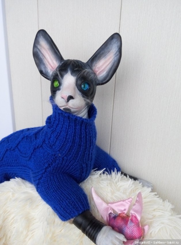 Кошка-Васенька реборн — Куклы Реборн (Reborn): работы мастеров