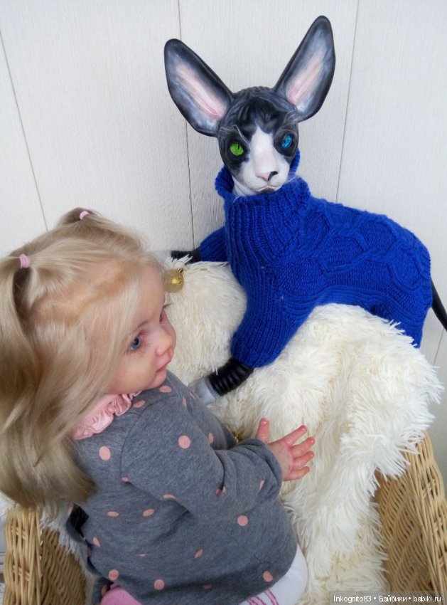 Кошка-Васенька реборн — Куклы Реборн (Reborn): работы мастеров (фото 6)