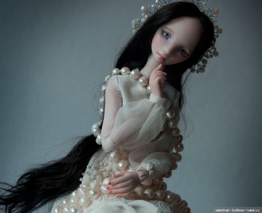 Снегурочка — Авторские шарнирные куклы своими руками: лепка (фото 8)