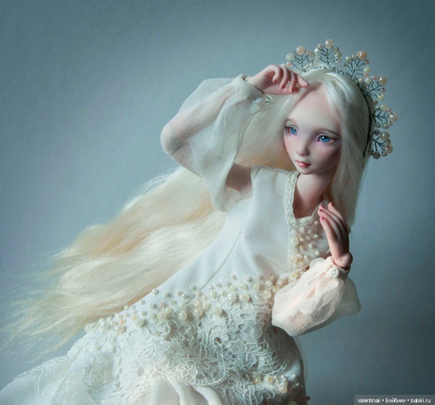 Снегурочка — Авторские шарнирные куклы своими руками: лепка (фото 5)