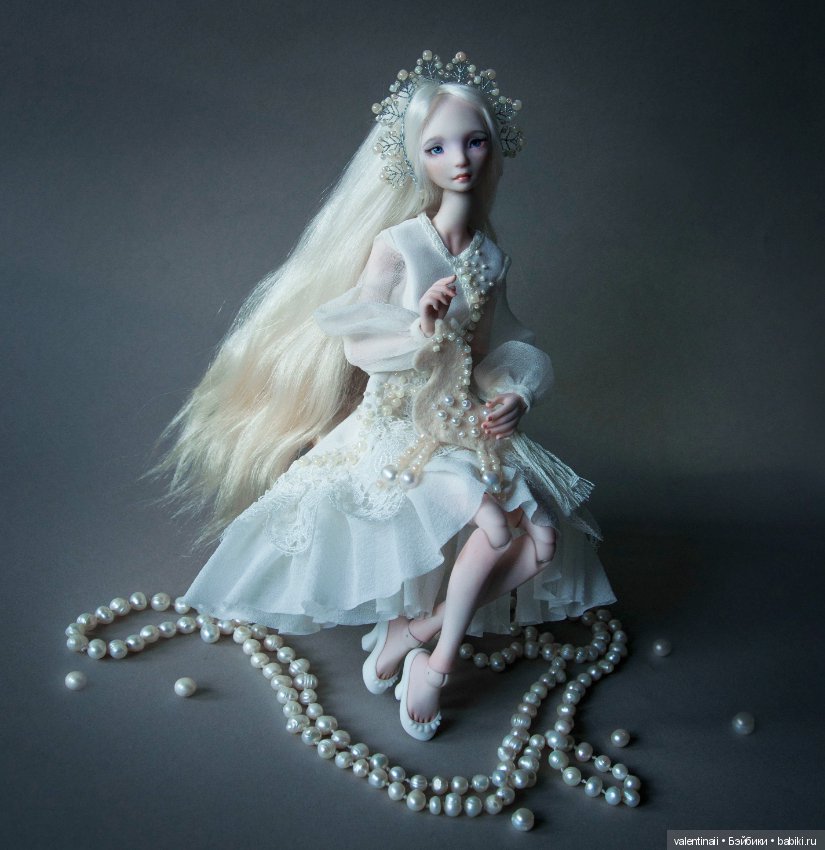 Снегурочка — Авторские шарнирные куклы своими руками: лепка