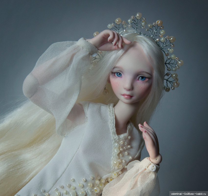 Снегурочка — Авторские шарнирные куклы своими руками: лепка (фото 7)