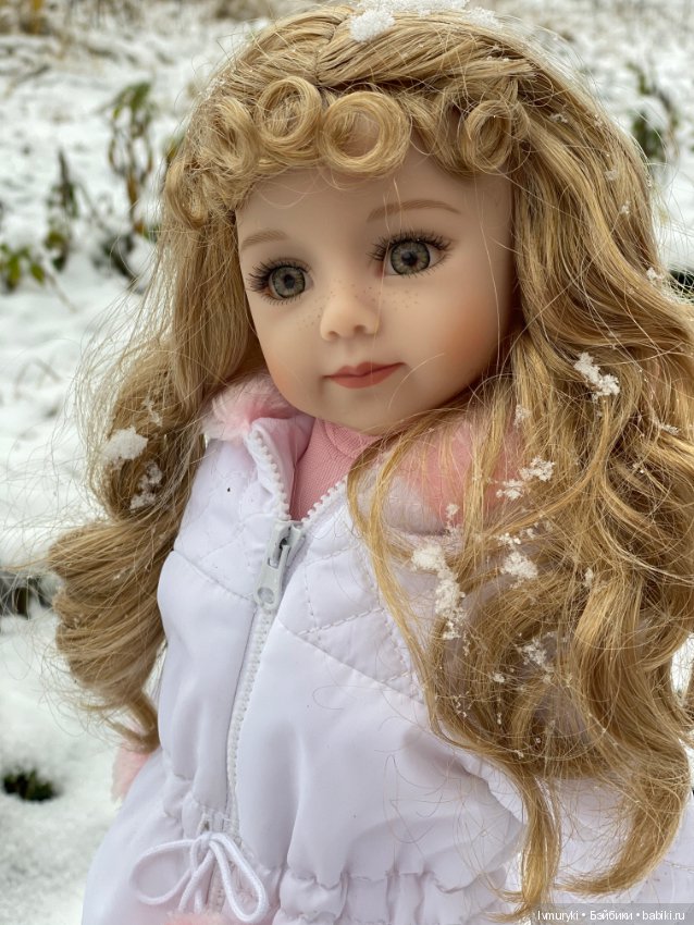 Первый снежок Джейми — Куклы Dianna Effner (Эффнер) из винила: Little Darling (фото 6)