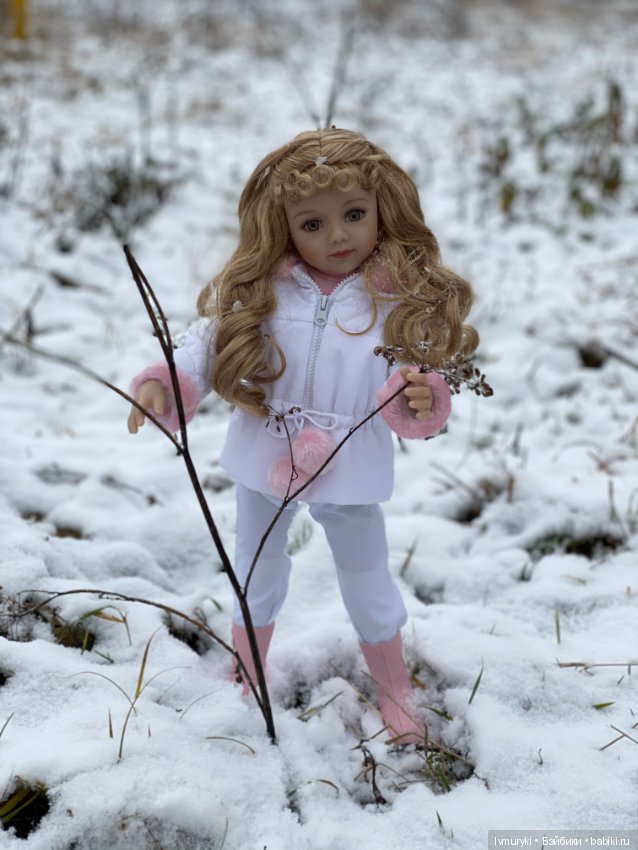 Первый снежок Джейми — Куклы Dianna Effner (Эффнер) из винила: Little Darling